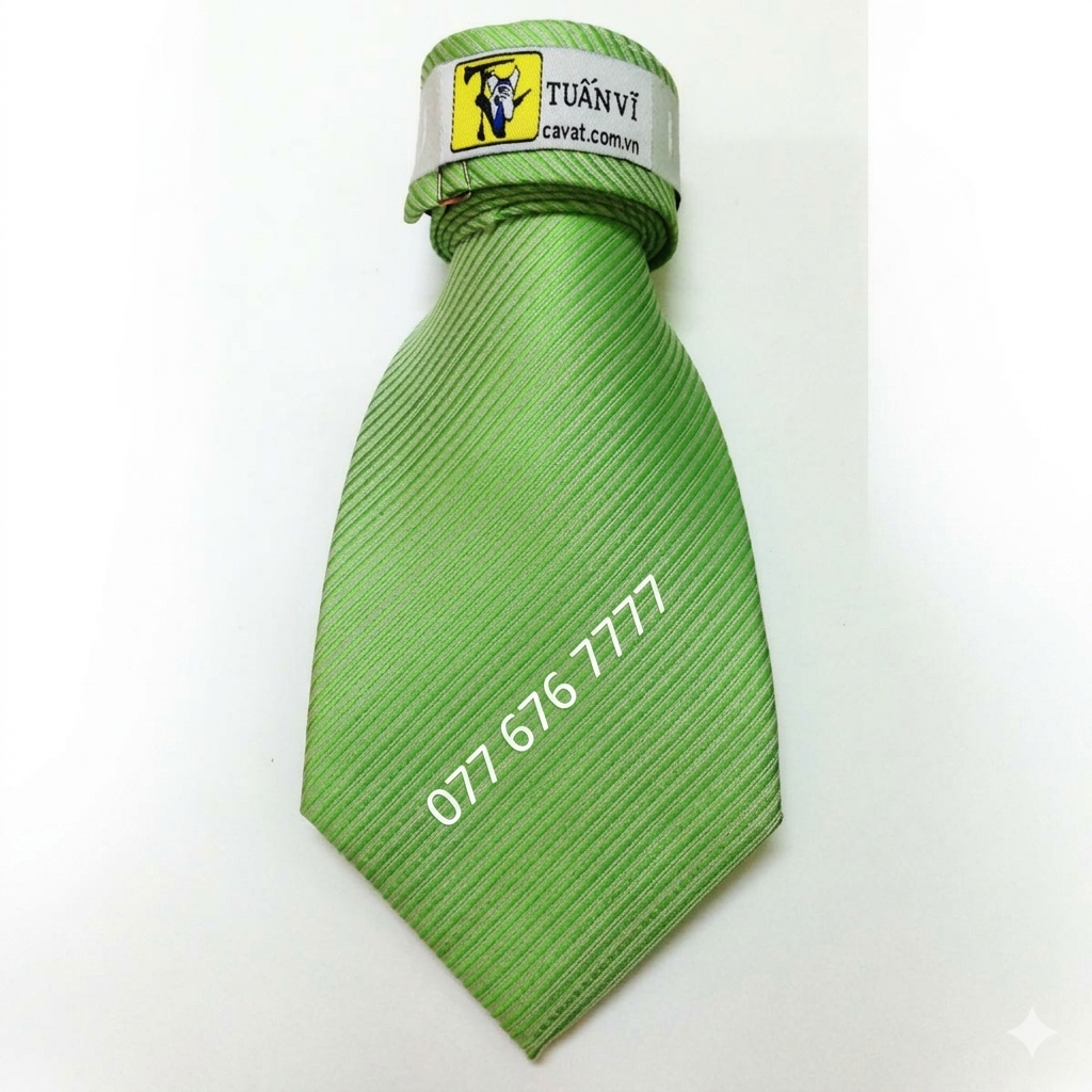 Cà Vạt silk gân 05