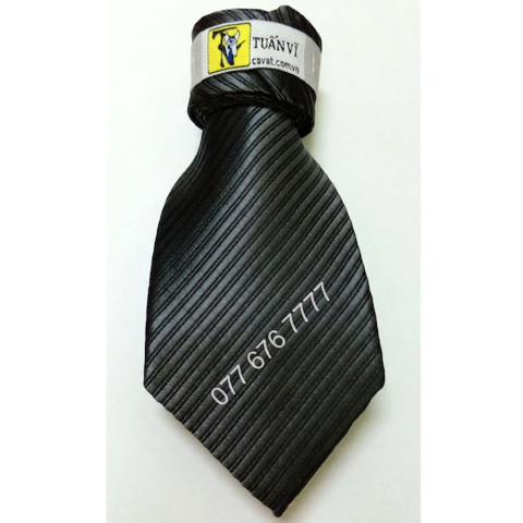 Cà vạt silk gân 006