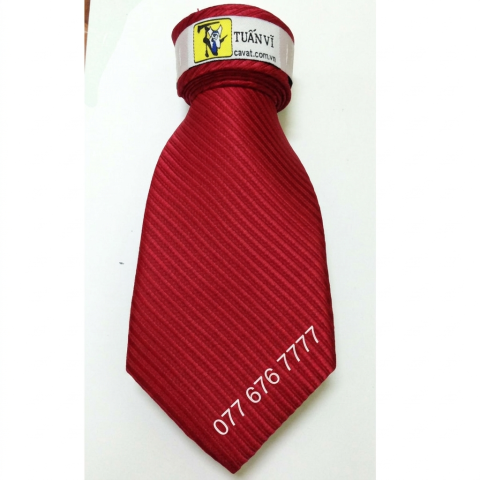 Cà vạt silk gân 011