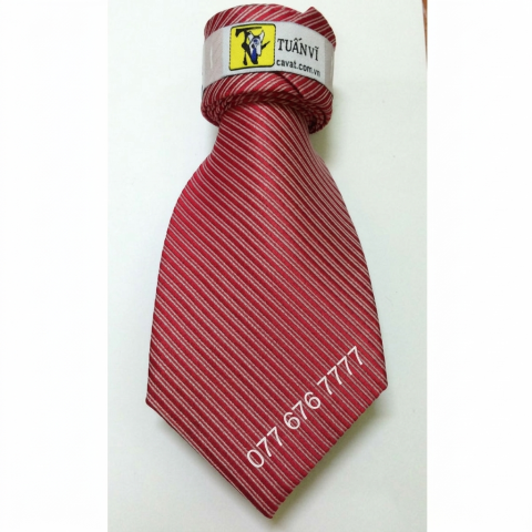 Cà vạt silk gân 013